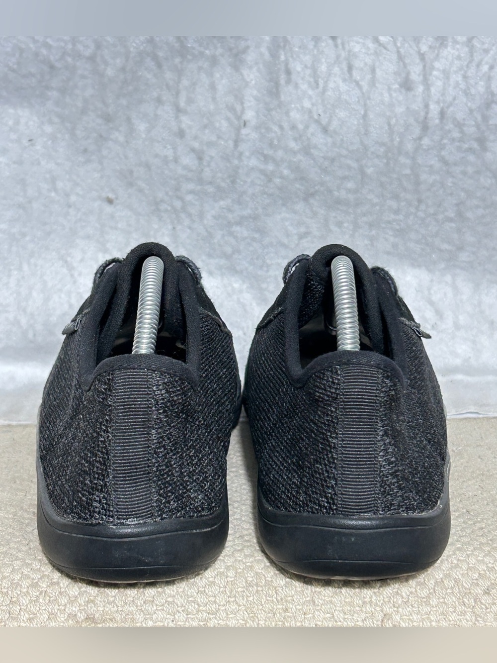 Whitin Mens Blk Knit Zero-drop Minimalist Running Barefoot Sneaker SZ EU 43 US 9 - Picture 4 of 11